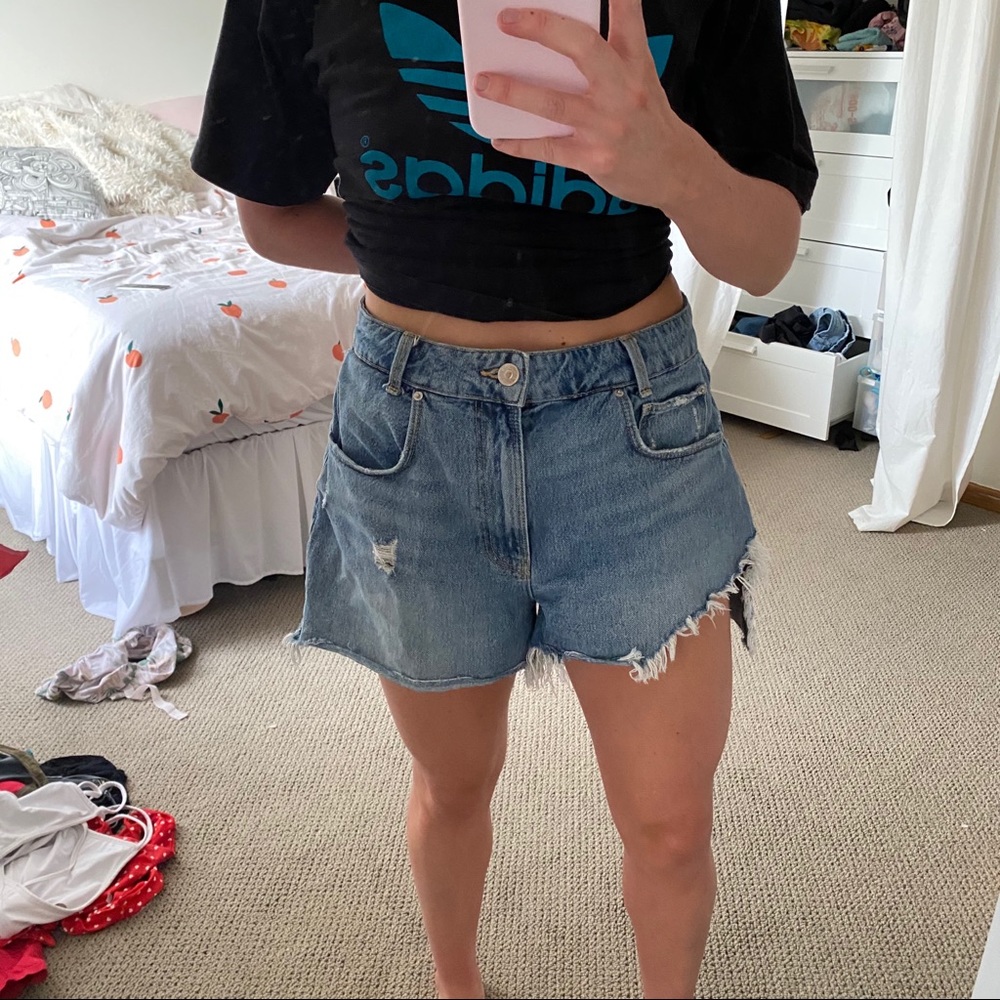 ZARA denim shorts